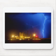 Anheuser-Busch Budweiser Brewery Lightning thunder Mousepad