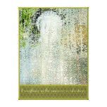 Anicca X Wrapped Canvas Stretched Canvas Print