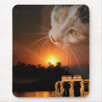 anicent egypt cat goddess mousepad
