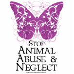 Animal Abuse Butterfly Acrylic Cut Out
