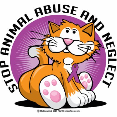 Animal Abuse Cat Photo Sculptures by fightcancertees