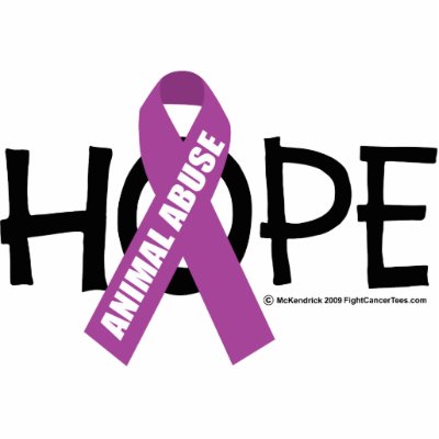 Animal Abuse Hope Photo Sculpture by fightcancertees
