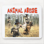 ANIMAL ABUSE mousepads