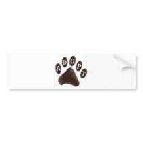 Animal Adoption Bumper Stickers