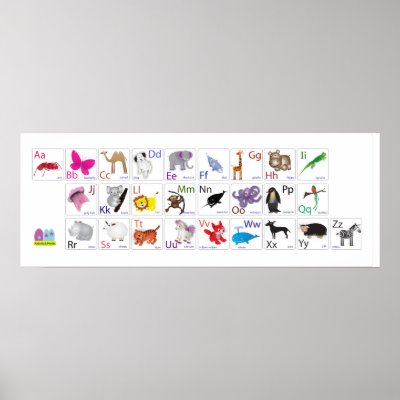 Animal Alphabets by adellaandmella