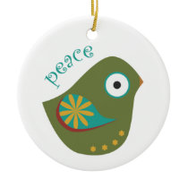 Animal Christmas Ornaments - Peace