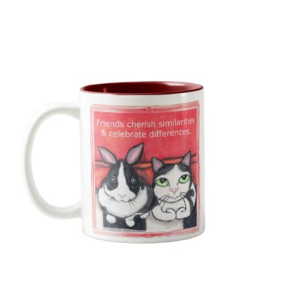 Animal Friends Coffee Mug by jamiecreates1