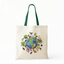 Animal Kingdom Canvas Bags