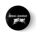 Animal Liberation! Pinback Button