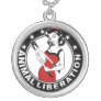 Animal Liberation Pin-Up Girl Personalized Necklace