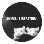 Animal Liberation! stickers