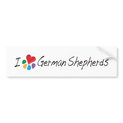 Animal Lover_I Heart German Shepherds by Artful_Animalz