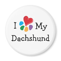 Animal Lover_I Heart My Dachshund