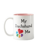 Animal Lover_I Heart My Dachshund Coffee Mug