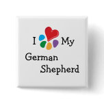 Animal Lover_I Heart My German Shepherd