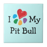 Animal Lover_I Heart My Pit Bull