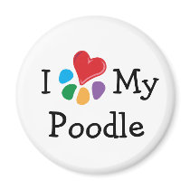 Animal Lover_I Heart My Poodle