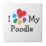 Animal Lover_I Heart My Poodle
