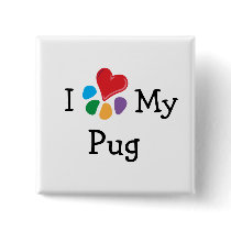 Animal Lover_I Heart My Pug
