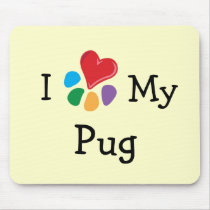Animal Lover_I Heart My Pug