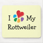 Animal Lover_I Heart My Rottweiler