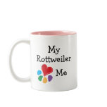 Animal Lover_I Heart My Rottweiler Mug