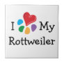 Animal Lover_I Heart My Rottweiler