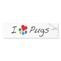 Animal Lover_I Heart Pugs