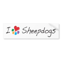 Animal Lover_I Heart Sheepdogs
