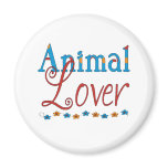 Animal Lover (red/blue) Magnets