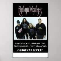 Animal Mother PROMO POSTER w/LOGO