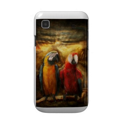 Animal - Parrot - Parrot-dise Samsung Galaxy S Covers by suburbanscenes