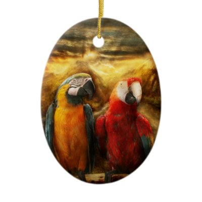 Animal - Parrot - Parrot-dise Ornaments by suburbanscenes