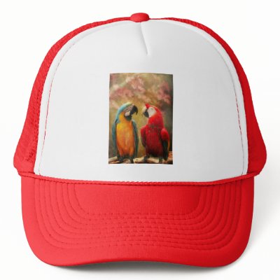 Animal - Parrot - We'll always have parrots Mesh Hats by suburbanscenes