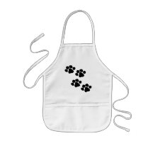 Animal Paw Prints Apron