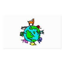 Animal Planet Business Card Template