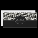 Animal Print Boutique Style Gift Certificates