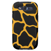 Animal print giraffe galaxy SIII covers