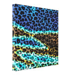 Animal Print Skin Of Leopard - Fine Art 3 Canvas Prints