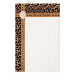 Animal Print Stationery Design