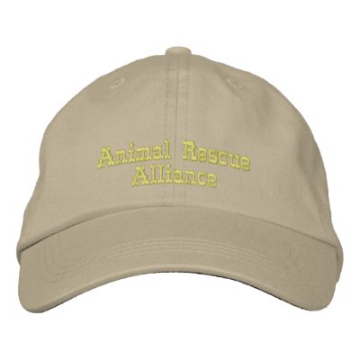 Animal Rescue Alliance hat Baseball Cap by tomtroxell