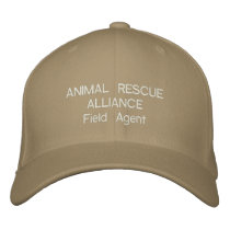 ANIMAL RESCUE ALLIANCEField Agent Embroidered Baseball Caps