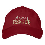 Animal Rescue embroidered hat