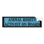 Animal Rights bumper stickers