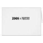 Animal Rights Greeting Card
