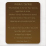 ANIMAL RIGHTS Poem Mouse Pads