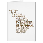 Animal Rights Quote Greeting Card