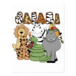 Animal Safari Postcards