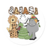 Animal Safari stickers