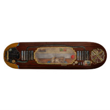 Animal - Squirrel - And stretch Two Three Four Custom Skate Board